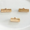 Plaid Buckle Accessories New Style Diy Jewelry Iron Electroplating Material Manufacturer