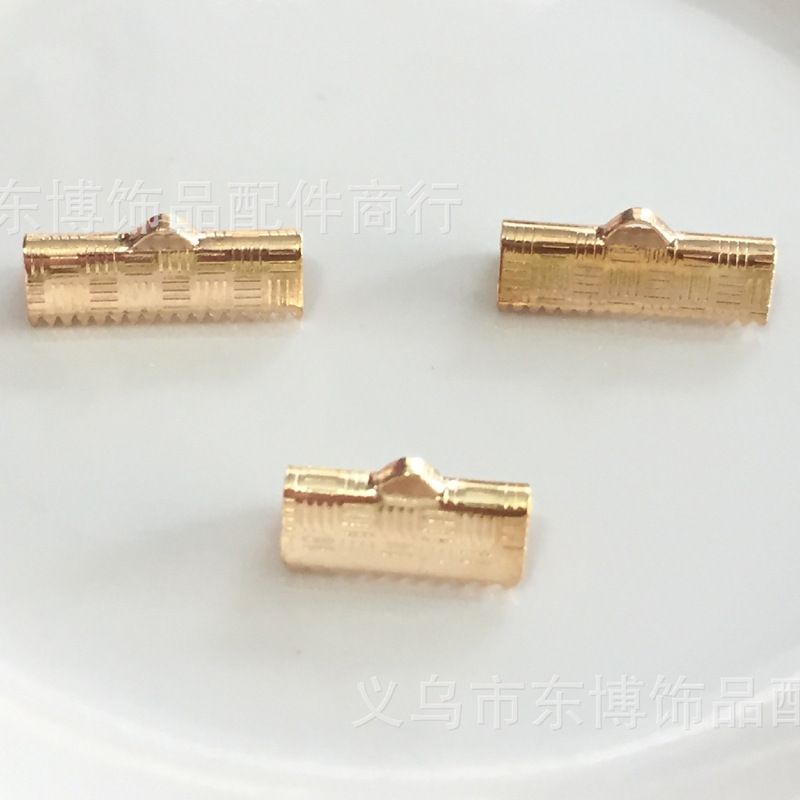 Plaid Buckle Accessories New Style Diy Jewelry Iron Electroplating Material Manufacturer