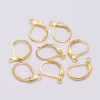 D-shaped Ear Hooks, Oval Ear Iron French 1000 Pieces Per Pack, Jewelry Materials and