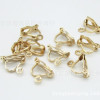 Metal Triangular Ear Clip Straps Without Pierced Ears Can Be Worn Diy Jewelry Buckle 1000