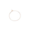 Nine-character Earring Hoops, Pendant Circle Earrings Accessories, 1000 Per Pack, Iron