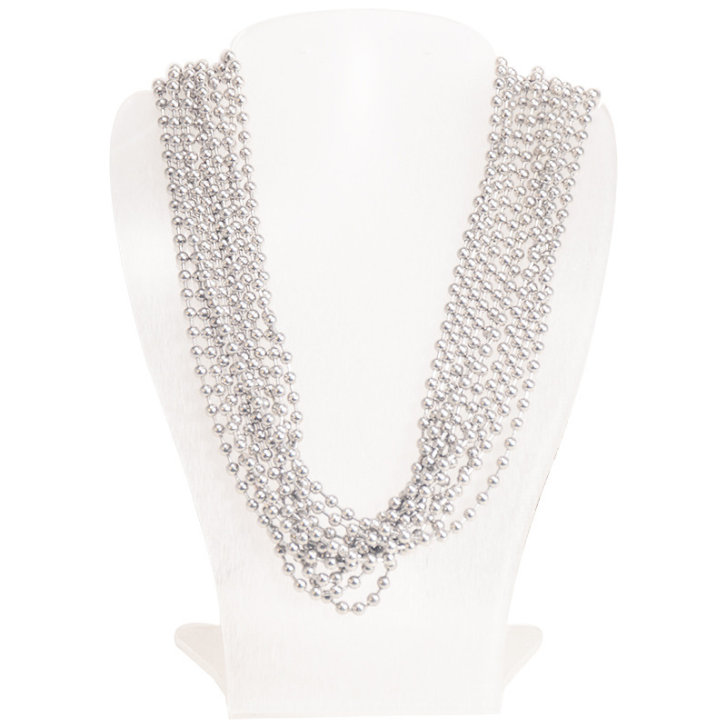 Bead Chain Necklace Jewelry Electroplated 1.5 2.0 2.4 Metal Material Clothing Accessories