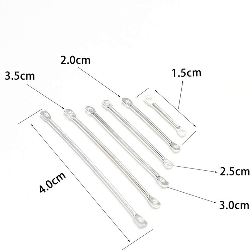 Double Hole Connecting Rod, Earrings, Pendant Necklace, 2000 Pieces Per Pack, Jewelry