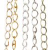 Copper-clad Iron Tail Chain 150cp160cp Each 100 Meters Jewelry Accessories Copper Plating