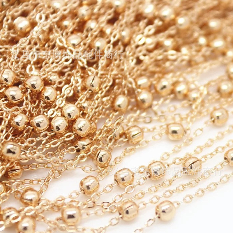Ball Chain with Beads Copper Waist Clothes Hanging New Girls Jewelry Accessories