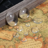 Hemisphere Time Gem Glass Patch Diy Jewelry Accessories Special White Embryo for