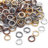Open Hoop Iron Ring Buckle Handmade Diy Material Flat Earrings Bracelet Necklace Pendant