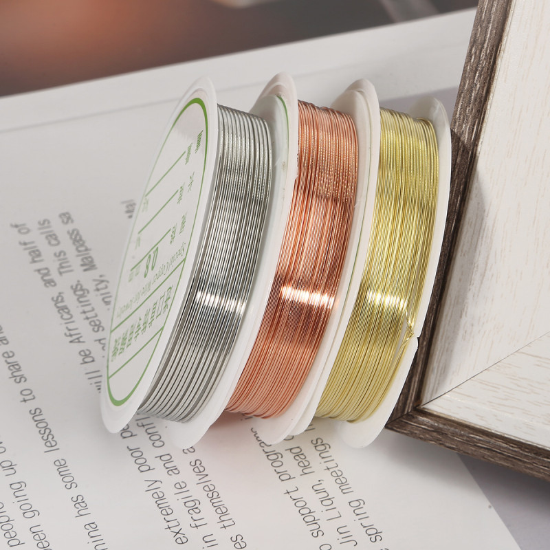 Copper Wire Jewelry Diy Handmade Crafts Material for Hairpin Metal Shaping 1mm Thick