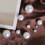 Diy Handmade Materials Abs Acrylic Pearls Loose Beads Beaded Bracelet Necklace Earrings