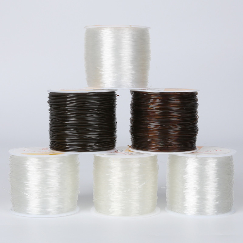 Round Transparent Fish Silk Elastic Cord Crystal Diy Beaded Jewelry Accessories