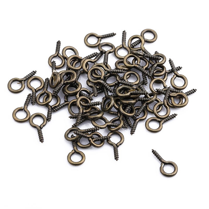 Sheep's Eye Screws, Sheep's Horn Round Head Hanging Rings, Self-tapping Thread Nails