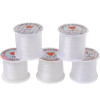 0.2-0.8mm White Non-elastic Transparent Invisible Fish Silk Thread Handmade Diy Bracelet