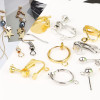 Diy Handmade Spiral U-shaped Ear Clips Without Pierced Ears, Homemade Earrings and