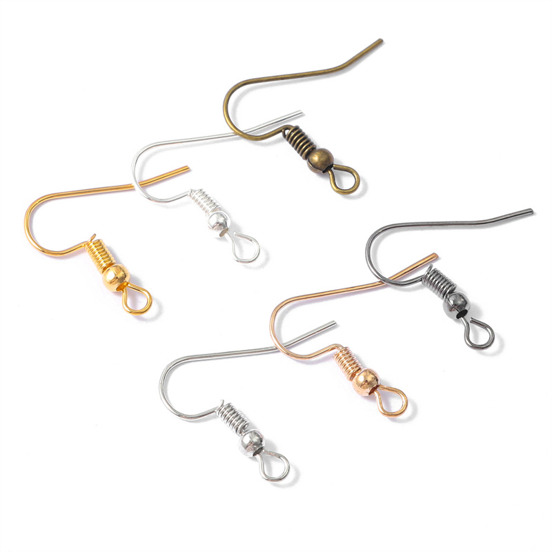Diy Handmade Spiral U-shaped Ear Clips Without Pierced Ears, Homemade Earrings and