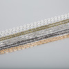 Handmade Diy Earrings Pearl Metal Chain O-shaped Necklace Jewelry Accessories Extended
