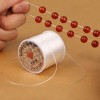 0.7mm Flat Silk Crystal Wire Buddha Beads Elastic Diy Handmade Accessories Beaded