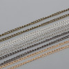 5 Meter Price Diy Metal Long Chain Handmade Earrings Bracelet Necklace Jewelry
