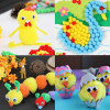Colorful Small Fur Balls Diy Children's Kindergarten Creative Handmade Materials Plush