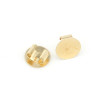 Rubber Band Buckle Jewelry Hair Ring Holder C-shaped Accessories Electroplating Diy Pearl