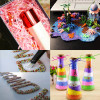 Colorful Foam Particles Styrofoam Ball Slime Decorative Filling Children's Handmade Diy