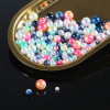 4-10mm Non-hole Perfect Round Imitation Pearl Loose Beads Diy Handmade Crystal Glue