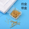 Direct Sales Diy Material Jewelry Accessories Handmade Beaded Iron 9-pin Nine-character
