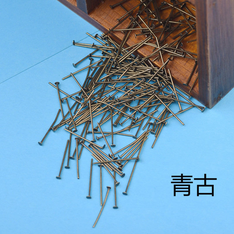 Direct Sales Diy Materials Jewelry Accessories Handmade Beaded T-shaped Needles and Pins