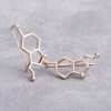 European and American E-commerce Chemical Molecule Series Serotonin Women's Geometric