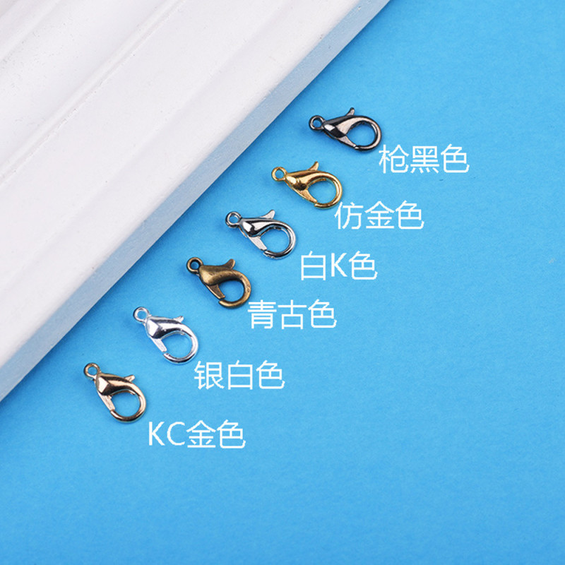 Direct Sales Environmentally Friendly Zinc Alloy 302 Lobster Clasp Necklace Clasps 50