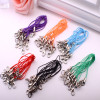 Direct Sales Black Line Lobster Clasp Mobile Phone Rope Pendant Lanyard Hook Can Be