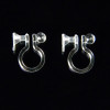 U-shaped Simple Transparent Resin Ear Clip Without Piercing Diamond Cup Earrings Jewelry