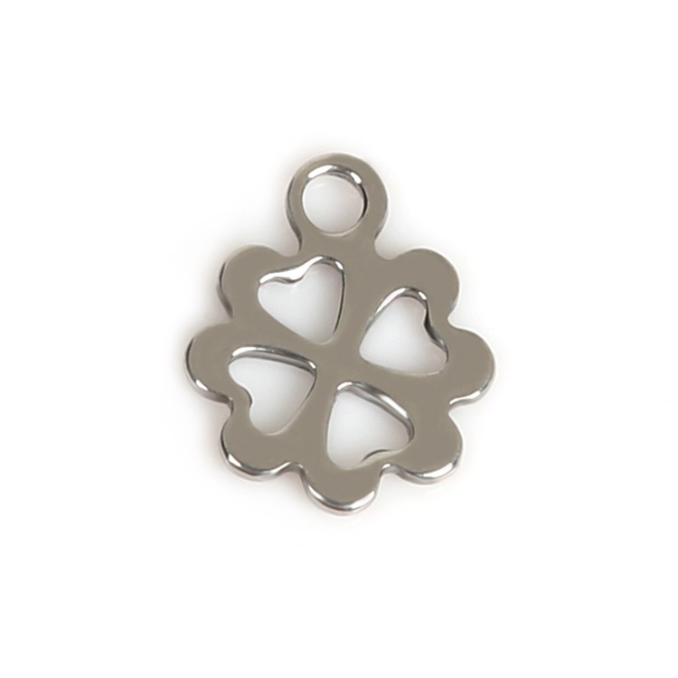 Care Bear Pattern Stainless Steel Pendant Handmade Diy Earring Material Pack to Make