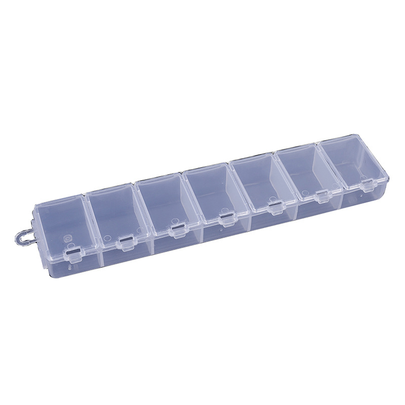 Transparent Removable Plastic Box Earring Box Storage Box Tools Handmade Diy Jewelry