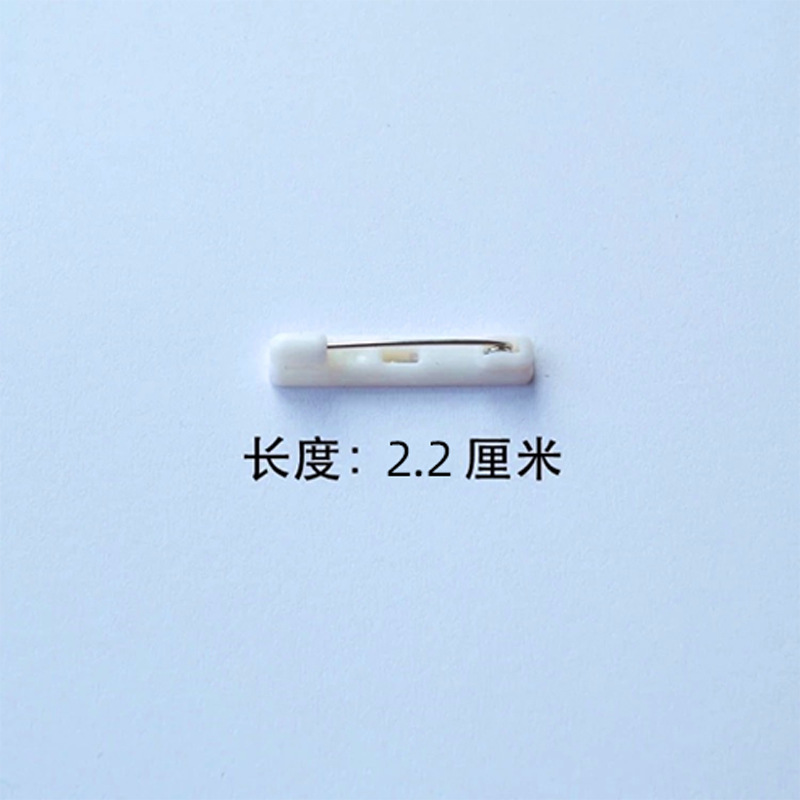Brooch Plastic Jewelry Needle Diy White Pin Per Pack 1000 Pieces Corsage Electroplating