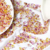 Tulip Petals Glazed Crescent Czech Crystal Beads Diy Handmade Antique Hairpin Hair