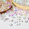 Tulip Petals Glazed Crescent Czech Crystal Beads Diy Handmade Antique Hairpin Hair