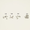 Pig Waist Buckle, Bead Chain Tag 10,000 Per Pack, Jewelry Accessories, Iron Plating