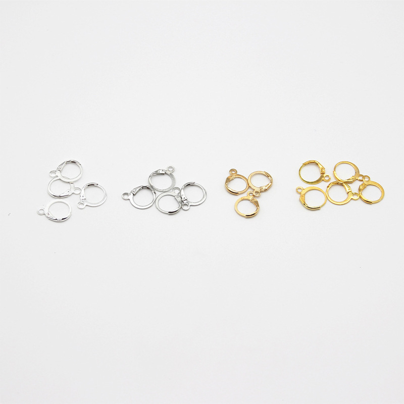 Women's Round Versatile Ear Hooks Buckles Simple Ear Earrings Jewelry Materials