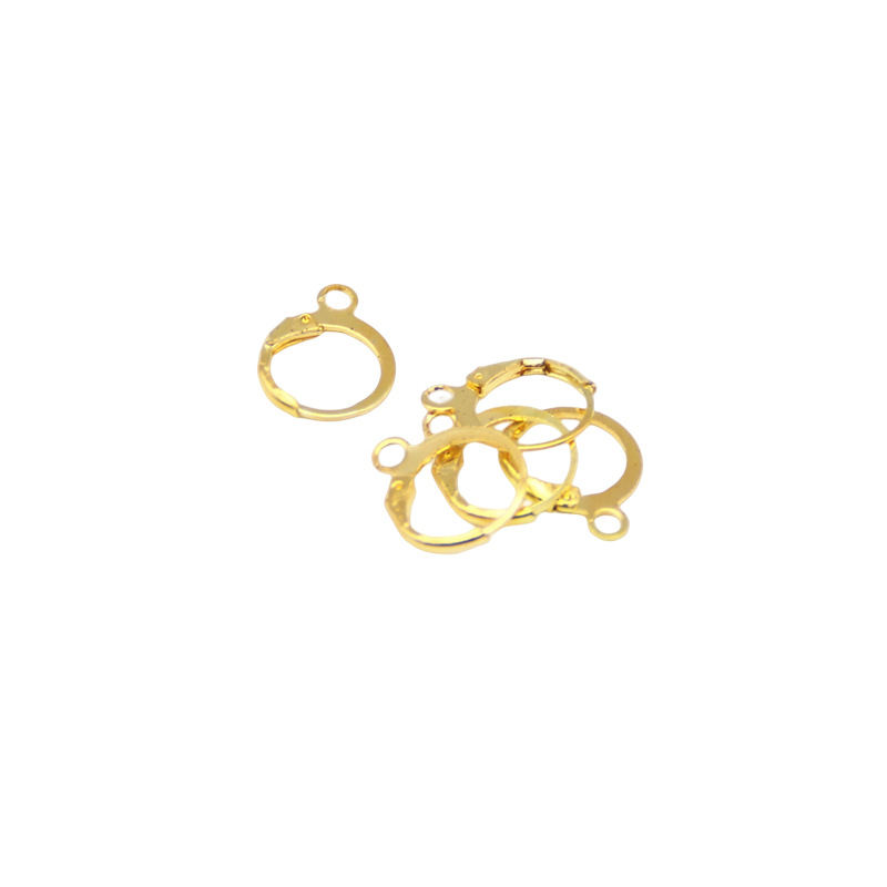 Women's Round Versatile Ear Hooks Buckles Simple Ear Earrings Jewelry Materials