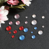 Resin Imitation Cat's Eye Round Ring Face Antique Diy Step Hairpin Inlay Material Diy