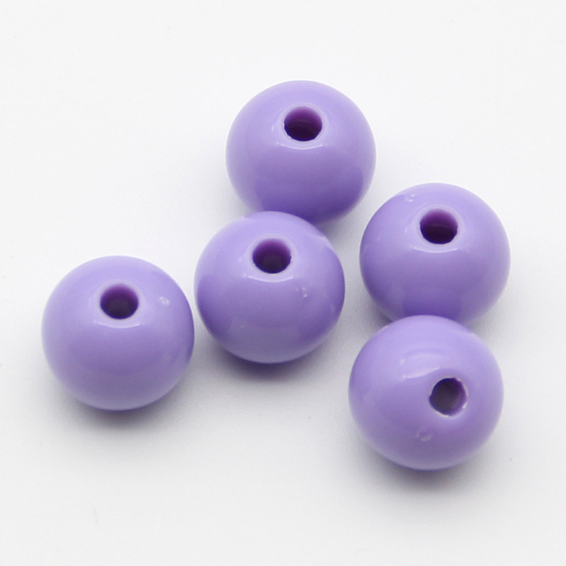 Loose Beads, Acrylic Children's Diy Colorful Resin Candy Colors, One Pound Per Pack
