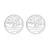 Bohemian Personality Earrings for Women and Children Fashion Stainless Steel Leaf