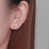 Cute Deer Animal Earrings Small Snowflakes Christmas Tree Pumpkin Ghost Children European