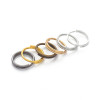 Iron Double Circle Open Ring Buckle Handmade Diy Material Bracelet Necklace Mobile Phone