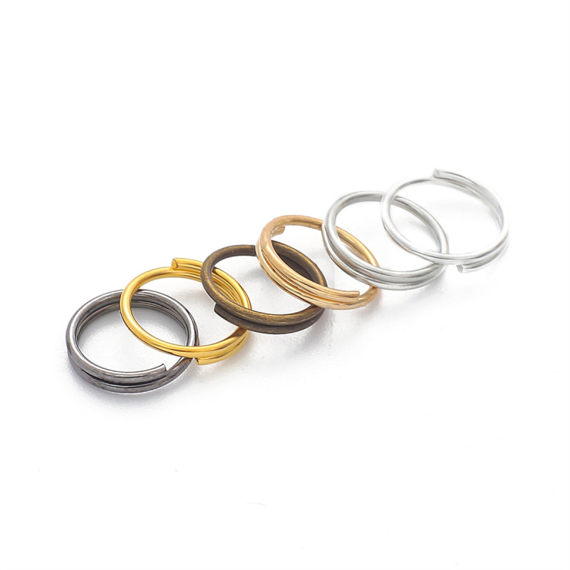 Iron Double Circle Open Ring Buckle Handmade Diy Material Bracelet Necklace Mobile Phone