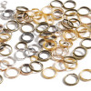 Iron Double Circle Open Ring Buckle Handmade Diy Material Bracelet Necklace Mobile Phone