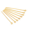 Handmade Beaded Iron 9-character Needle Diy Homemade Earrings Accessories Materials