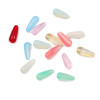 Glass Straight Hole Drop-shaped Beads for Making Ancient Style Head-shaking Head