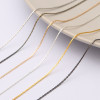 Copper Snake Bone Chain, Gold Wire Clavicle Handmade Diy Step Hairpin Tassel Material