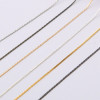 Copper Snake Bone Chain, Gold Wire Clavicle Handmade Diy Step Hairpin Tassel Material